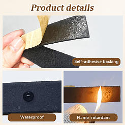 10M Rock Wool Roof Insulating  Self-adhesive Sealing Strip&nbsp;DIY-GF0014-35