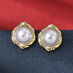 Brass Stud Earring&nbsp;EJEW-H180-03G