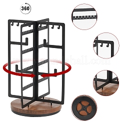Rotatable Iron Jewelry Display Rack&nbsp;PW-WG65545-01