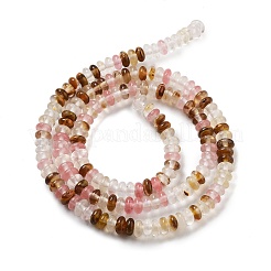 Cherry Quartz Glass Beads Strands&nbsp;LS-G-K343-C16-01