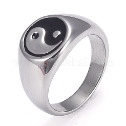 304 Stainless Steel Finger Rings&nbsp;STAS-H101-01P-8