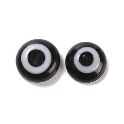 Handmade Lampwork Evil Eye Cabochons&nbsp;LAMP-E022-01D