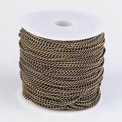 Iron Twisted Chains Curb Chains&nbsp;CHS003Y-AB