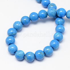 Natural White Jade Bead Strands&nbsp;G-R193-17-4mm