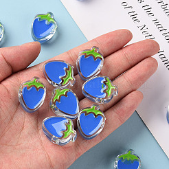 Transparent Enamel Acrylic Beads&nbsp;X1-TACR-S155-003K