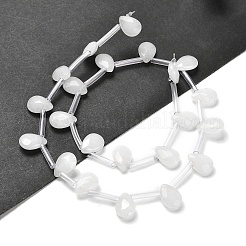 Natural White Jade Beads Strands&nbsp;G-Q167-A03-01