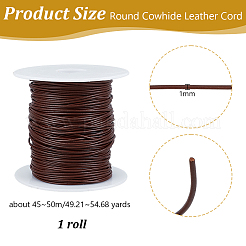 45~50m Cowhide Leather Cord&nbsp;WL-OC0001-05B