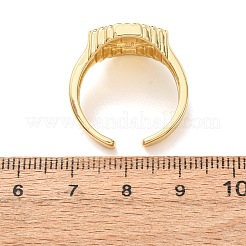 Brass Cuff Open Rings&nbsp;KK-CBA90BB-08G