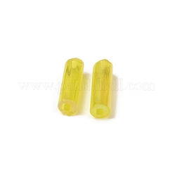 Glass Round Bugle Beads&nbsp;GLAA-WH0031-50C