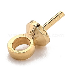 Brass Cup Pearl Peg Bails Pin Pendants&nbsp;KK-H759-29B-G