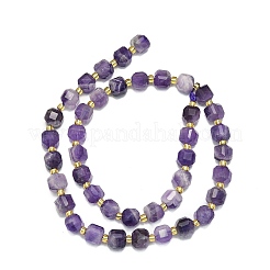 Natural Amethyst Jade Beads Strands&nbsp;G-I376-D27-01