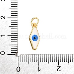 Brass Enamel Charms&nbsp;KK-C106-09G