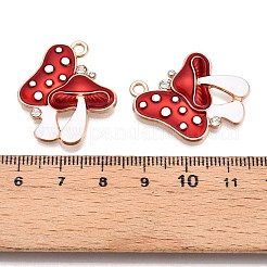 Thanksgiving Day Theme Alloy Rhinestone Pendants&nbsp;ENAM-T020-54A
