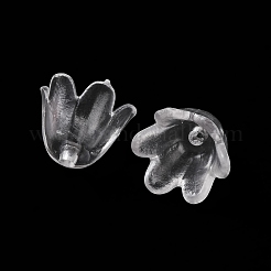 Transparent Acrylic Bead Caps&nbsp;OACR-M011-13