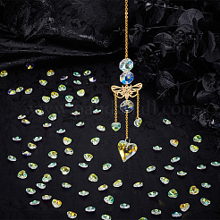 100Pcs Glass Charms&nbsp;GLAA-SP0001-69