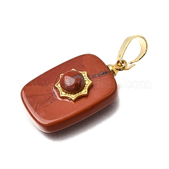 Natural Red Jasper Pendants&nbsp;G-T151-02I