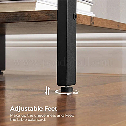 8Pcs Adjustable Carbon Steel Furniture Legs&nbsp;AJEW-WA0003-31