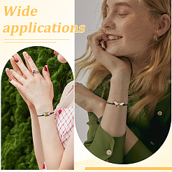 36Pcs Waxed Polyester Cord Bracelets&nbsp;BJEW-PH02017