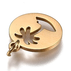 316L Surgical Stainless Steel Pendants&nbsp;STAS-P258-01G