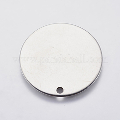 Tarnish Resistant 304 Stainless Steel Stamping Blank Tag Pendants&nbsp;STAS-F139-032P