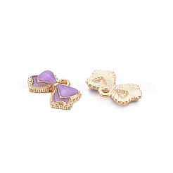 Alloy Enamel Pendants&nbsp;ENAM-S121-076C