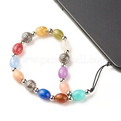 Acrylic Beads Mobile Straps&nbsp;HJEW-JM00681