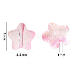 20Pcs Spray Painted Glass Beads&nbsp;GLAA-YW0001-13