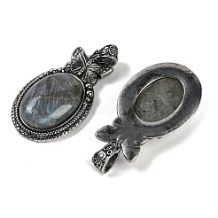 Natural Labradorite Pendants&nbsp;G-I370-09AS-10