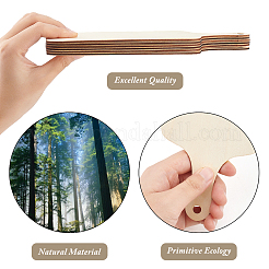 Mini Wooden Cutting Board with Handle&nbsp;AJEW-GF0004-68
