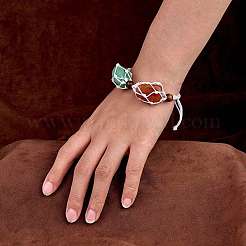 4Pcs Nylon Braided Bracelet&nbsp;BJEW-SZ0002-48C
