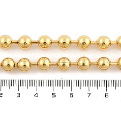 Rack Plating Brass Ball Chain Necklaces for Women&nbsp;NJEW-G102-01D-G