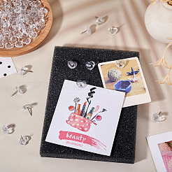 Heart Plastic Drawing Pins&nbsp;AJEW-TADJ0001-06