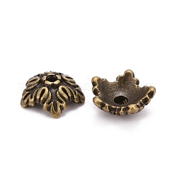 Tibetan Style Bead Caps&nbsp;TIBEB-A24621-AB-FF