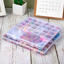 2Pcs 2 Style Transparent Plastic Bead Containers&nbsp;CON-SZ0001-29