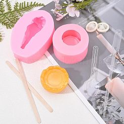 DIY Food Shape Fondant Molds Kits&nbsp;DIY-OC0003-46