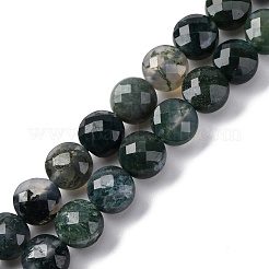 Natural Moss Agate Beads Strands&nbsp;G-C179-A21-03