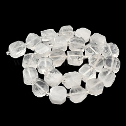 Natural Quartz Crystal Beads Strands&nbsp;G-I394-D27