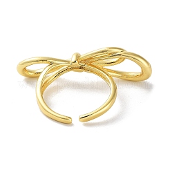 Brass Open Cuff Ring&nbsp;RJEW-E292-07G