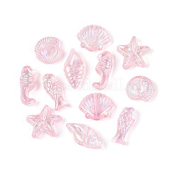 Ocean Theme Transparent Acrylic Beads&nbsp;TACR-T028-69A