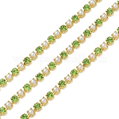 Brass Cup Chains&nbsp;KK-Z087-01G-01