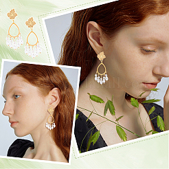 20Pcs 10 Style 304 Stainless Steel Stud Earring Findings&nbsp;STAS-DC0001-38