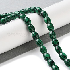 Synthetic Malachite Beads Strands&nbsp;G-I369-B19-01