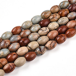 Natural Shoushan Stone Beads Strands&nbsp;G-N346-02B-07