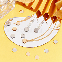 50Pcs 2 Colors Brass Charms&nbsp;KK-BBC0006-95