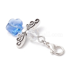 Flower Angel Glass Pendant Decorations&nbsp;HJEW-JM03594