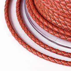 Braided Cowhide Cord&nbsp;WL-I004-3mm-D-26