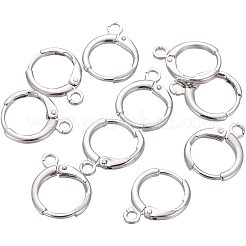 30Pcs Brass Leverback Earring Findings&nbsp;KK-PH0009-09
