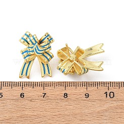 Bowknot Brass Stud Earrings&nbsp;EJEW-Z156-01G