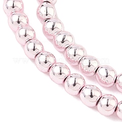 Electroplated Synthetic Non-magnetic Hematite Beads Strands&nbsp;G-A263-J01-02