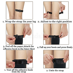 50Pcs Nylon High Boots Strap Off&nbsp;FIND-FH0012-12